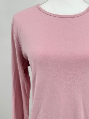 Lauren Ralph Lauren Soft Pink Long Sleeve Crewneck Top